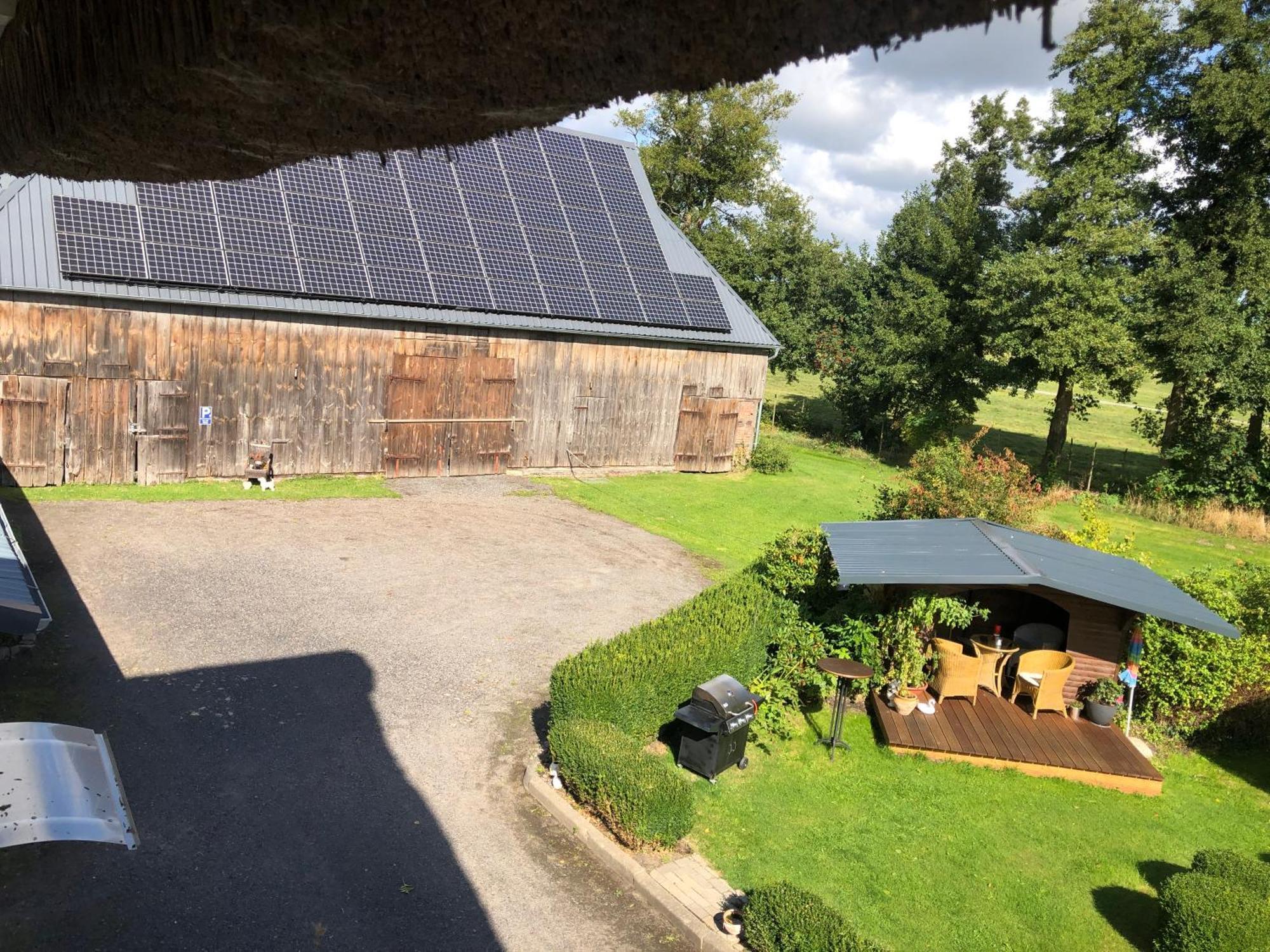 Altes Landhaus Oste, Klavier Appartement, 2 Zimmer Mit Kamin Hemmoor Bagian luar foto