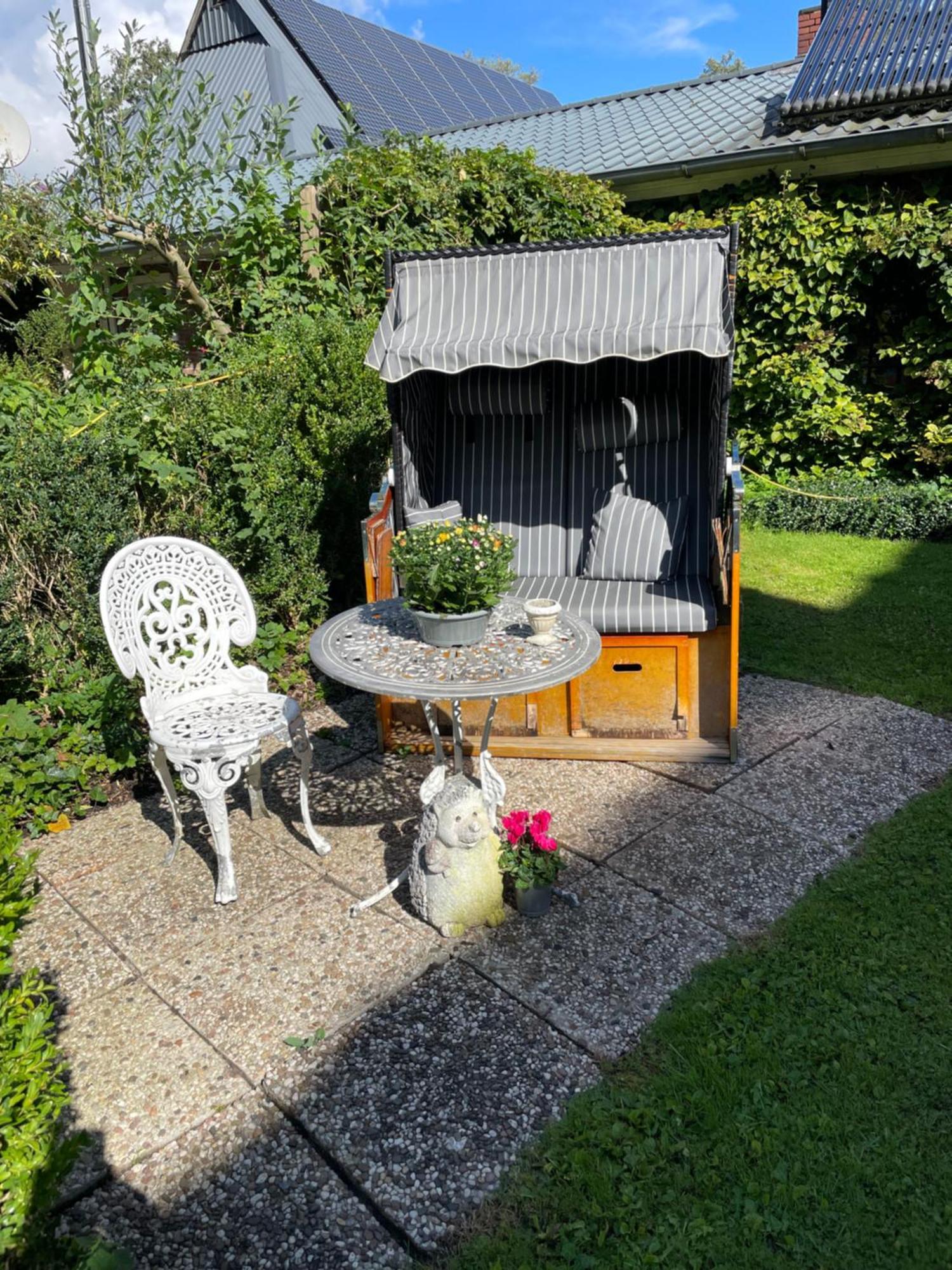Altes Landhaus Oste, Klavier Appartement, 2 Zimmer Mit Kamin Hemmoor Bagian luar foto