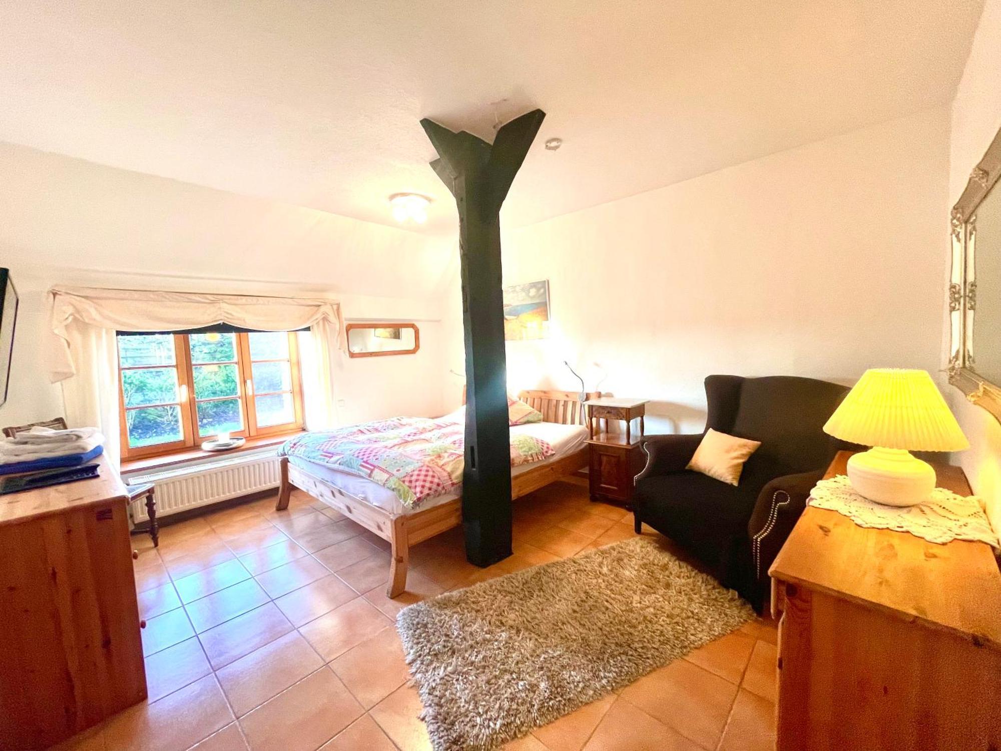 Altes Landhaus Oste, Klavier Appartement, 2 Zimmer Mit Kamin Hemmoor Bagian luar foto